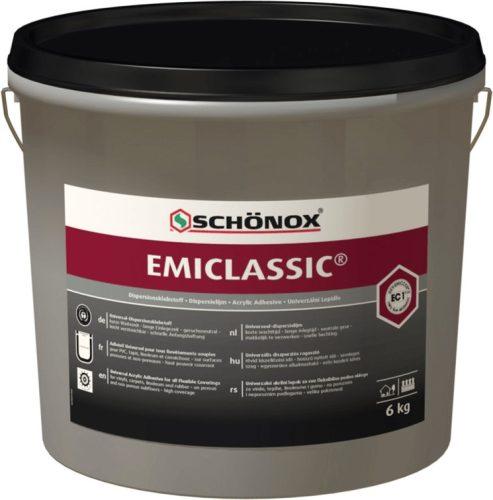 SCHÖNOX EMICLASSIC ragasztó 6 kg-os vödör = 1 db